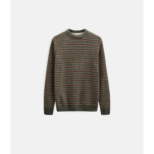 Pull Sune Chenille Stripe Knit Forest Night - Anerkjendt - Modalova