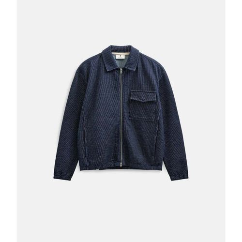 Blouson Toni Seersucker Indigo Cardigan Sky Captain - Anerkjendt - Modalova