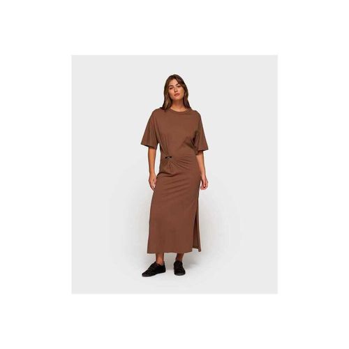 Robe Tee Dress Gathering Brown - 10 Days - Modalova
