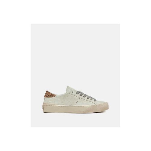 Baskets basses Hill Low Suede Cream - D.A.T.E. - Modalova