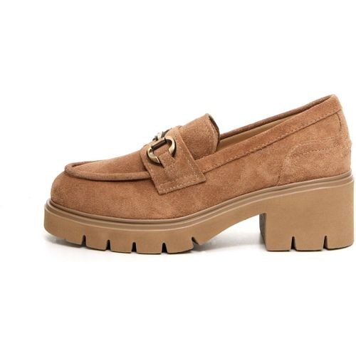 Mocassins Velour Eva Urbana Tortora 6 - NeroGiardini - Modalova