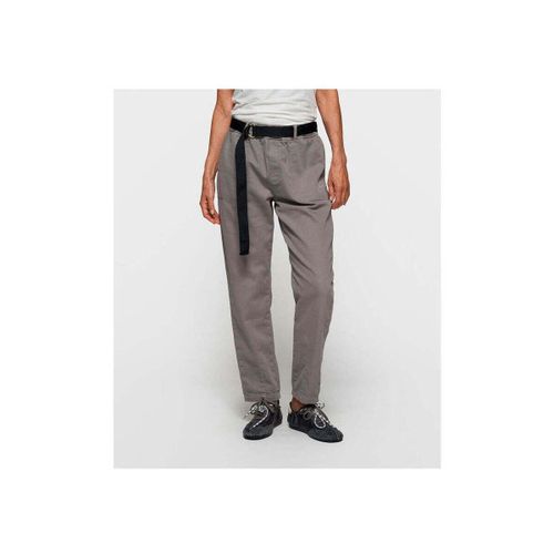 Pantalon Belted Pants Twill Graphite - 10 Days - Modalova