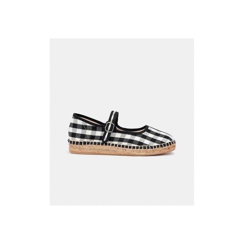 Espadrilles Peonia Black Check - Naguisa - Modalova