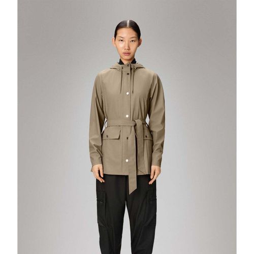 Manteau Rains Curve Jacket Beige - Rains - Modalova