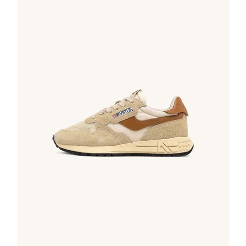 Baskets Reelwind Low Man Ecru Camel - Autry - Modalova