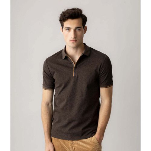 Polo Harvey Polo Chocolate Brown - Mos Mosh - Modalova