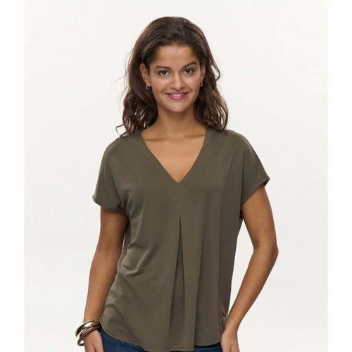 Debardeur Numph Nutilia SS Blouse Grape Leaf - Nümph - Modalova