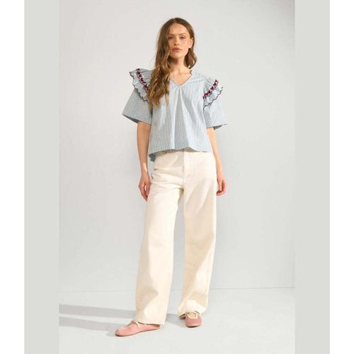 Chemise Numph Nuditty Blouse Floaty Blue - Nümph - Modalova