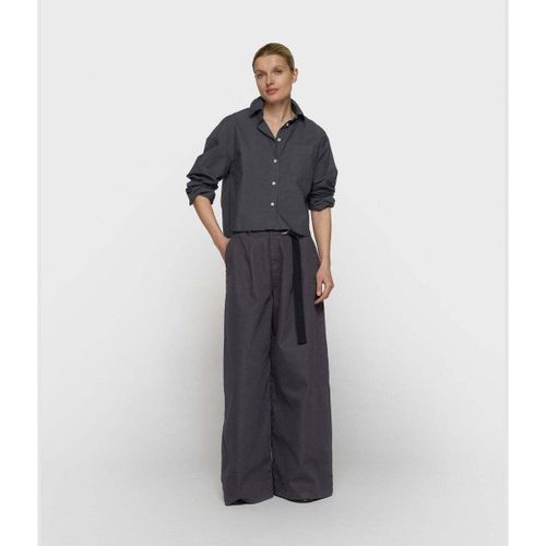 Pantalons large Wide Pants Jog Twill Steel Blue - 10 Days - Modalova