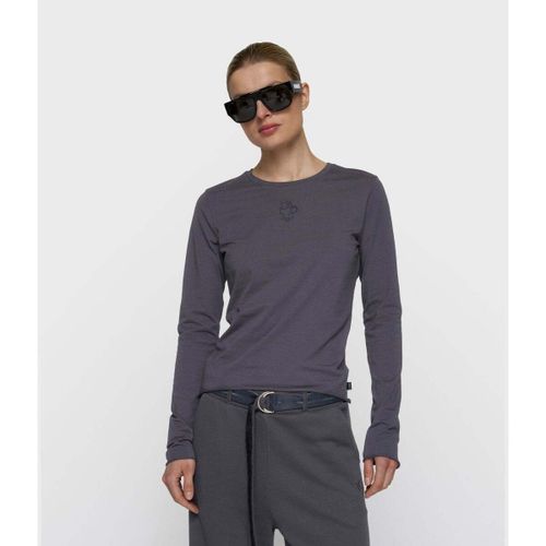 T-shirt 10days Slim Long Sleeve Tee Steel Blue - 10 Days - Modalova