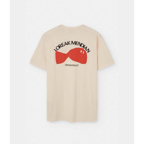 T-shirt Salmonete Cream - Loreak Mendian - Modalova