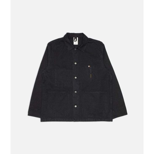 Manteau Howie Chore Jacket Duck Canvas Black - Nudie - Modalova