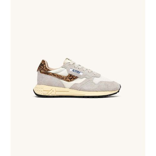 Baskets Reelwind Low Blanco Gris Leopardo - Autry - Modalova