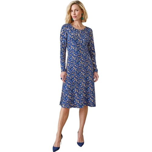 Robes midi Robe fluide manches longues - Daxon - Modalova