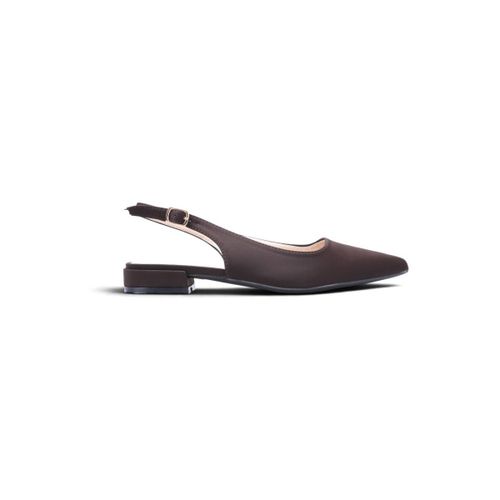 Ballerines Escarpins - Marron - La Modeuse - Modalova