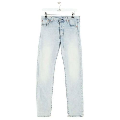Jeans Levis Jean droit 501 bleu - Levis - Modalova