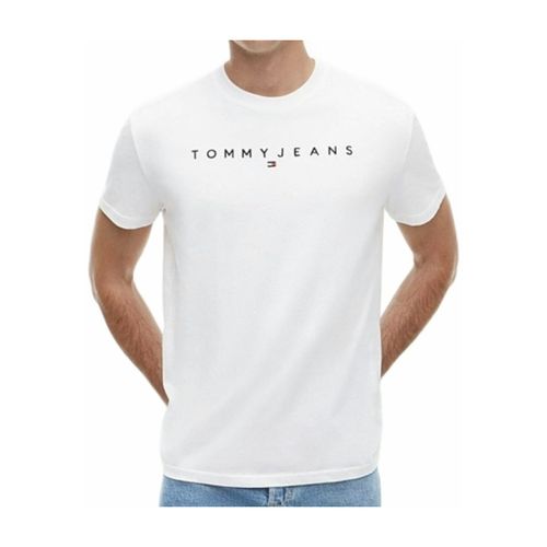 T-shirt Tommy Jeans Reg Linear - Tommy Jeans - Modalova
