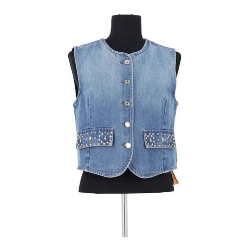 Veste Sandro Veste en coton bleue - Sandro - Modalova