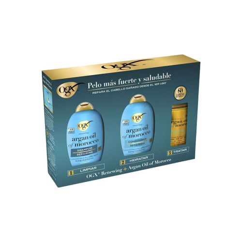 Soins & Après-shampooing Huile D'Argan Du Maroc, Boîte De 3 Pièces - Ogx - Modalova