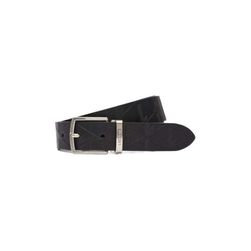 Ceinture Coffret Ceinture+2 Boucles 110 cm Noir - Lacoste - Modalova
