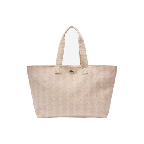 Cabas Sac Cabas XL Summer Pack Mono Jaquard Blanc - Lacoste - Modalova
