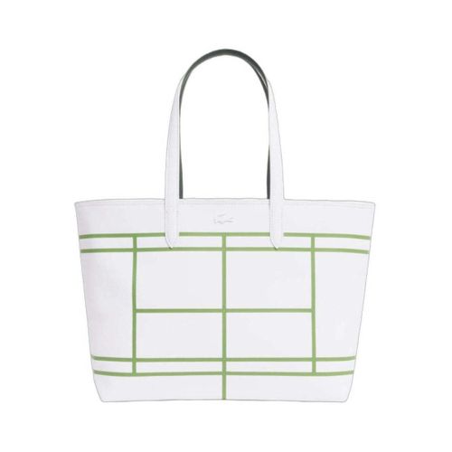 Cabas Sac cabas Anna zippé réversible Blanc - Lacoste - Modalova