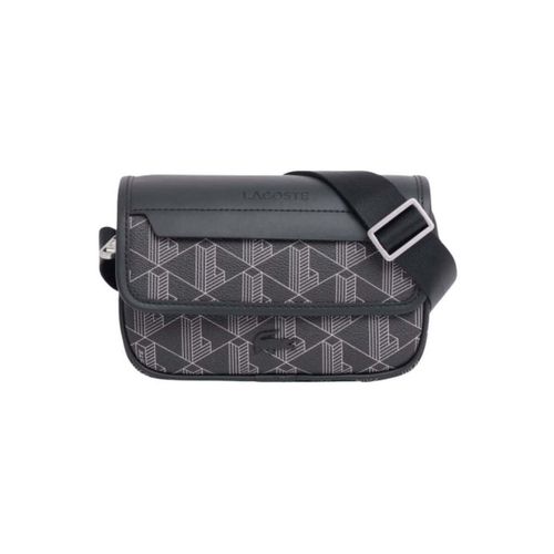 Sac bandoulière Sacoche messenger à Rabat The Blend Noir Gris - Lacoste - Modalova