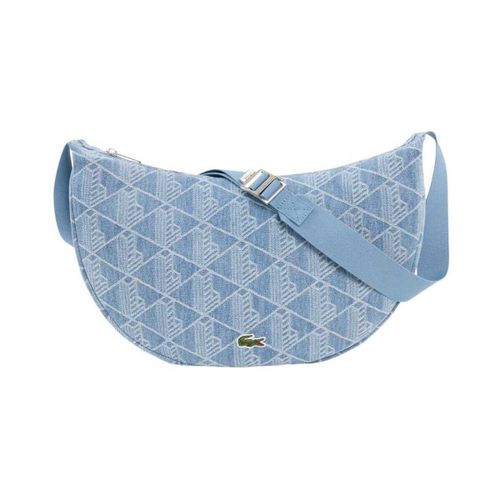 Sac à main Sac lune moyen Neocroc Bleu - Lacoste - Modalova