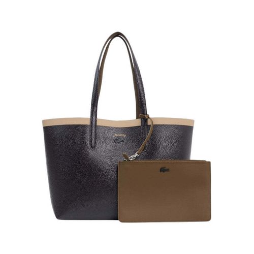Cabas Sac cabas Anna réversible Marron/Noir - Lacoste - Modalova