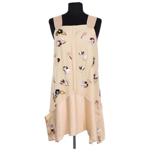 Robe Miu Miu Robe beige - Miu Miu - Modalova
