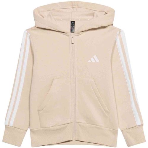 Sweatshirts à capuche Essentials Full Zip Hoodie "Crystal Linen / White" - adidas - Modalova