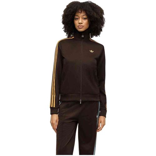 Veste Classic Track Top "Aurora Coffee / Preloved Yellow" - adidas - Modalova