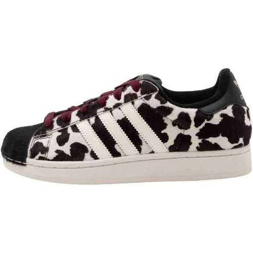 Baskets basses Superstar "Core Black / Off White / Maroon" - adidas - Modalova