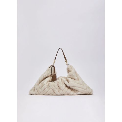 Sac a main Sac grand format en fausse fourrure - Liu Jo - Modalova