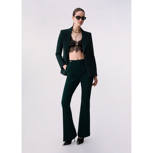 Veste Blazer avec bouton bijou - Liu Jo - Modalova