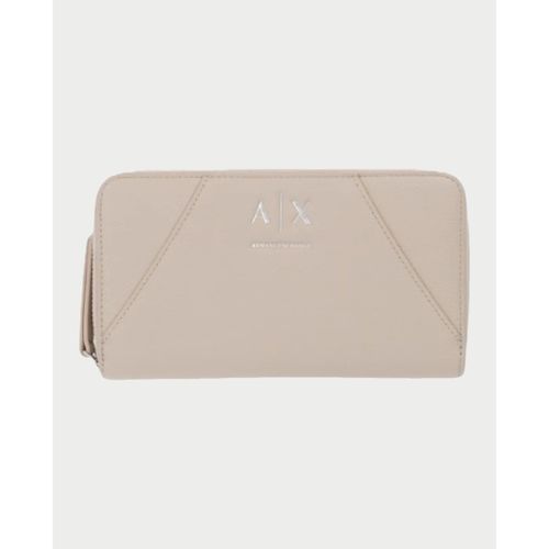 Portefeuille Portefeuille avec logo doré - Armani Exchange - Modalova