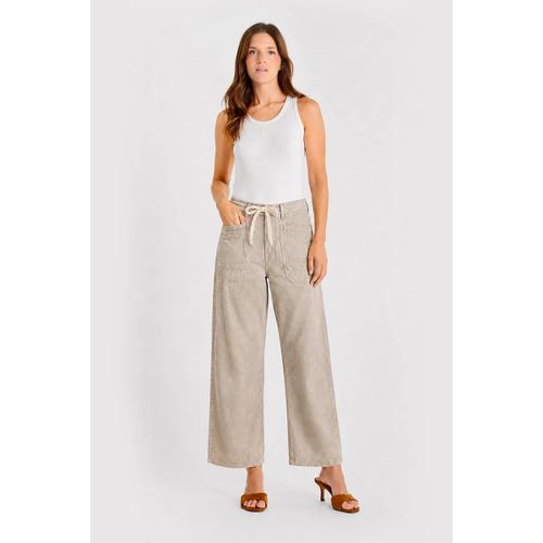 Jeans Jeans balloon madie beige - Le Temps des Cerises - Modalova