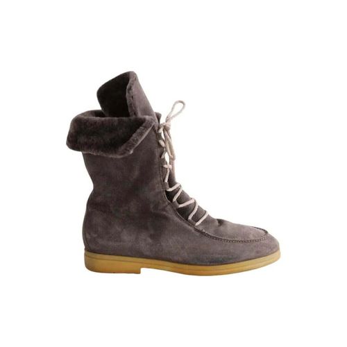 Bottes Loro Piana Bottes grises - Loro Piana - Modalova