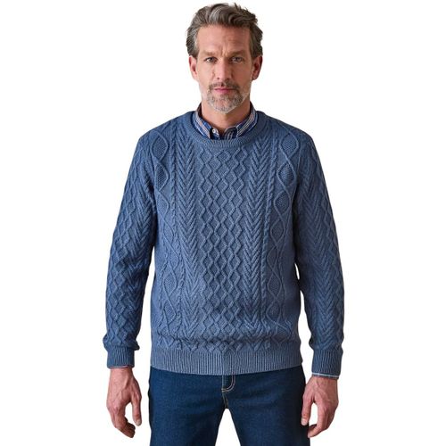 Pull Daxon Pull 30% laine col rond - Daxon - Modalova