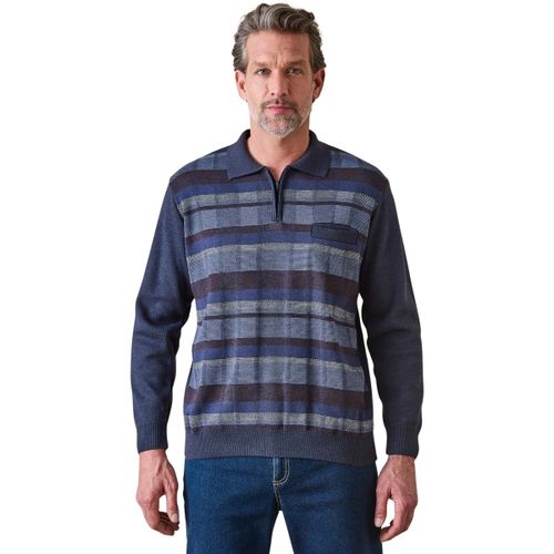 Pull Daxon Pull polo zippé homme - Daxon - Modalova