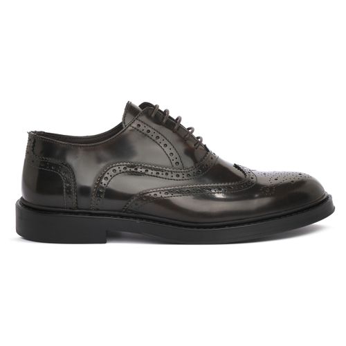 Richelieu Exton COGNAC ABRASIVATO - Exton - Modalova