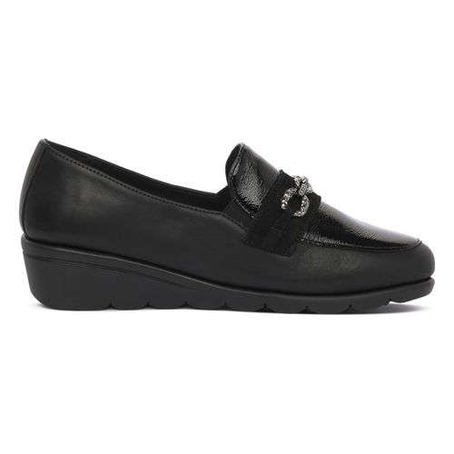Mocassins Valleverde NERO NAPPA - Valleverde - Modalova