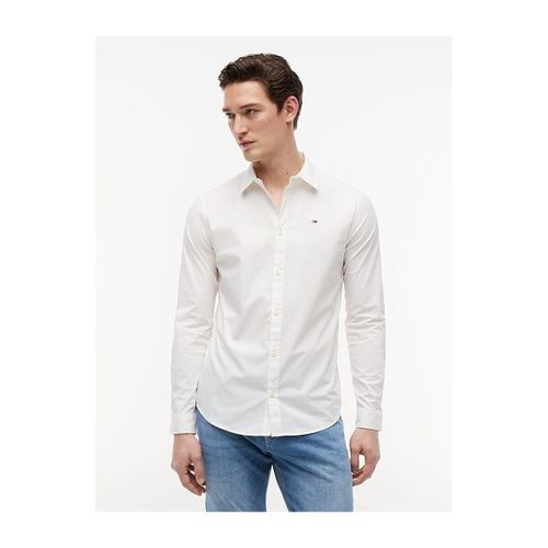 Chemise DM0DM04405 TJM ORIGINAL STRETCH-CLASSIC WHITE - Tommy Hilfiger - Modalova