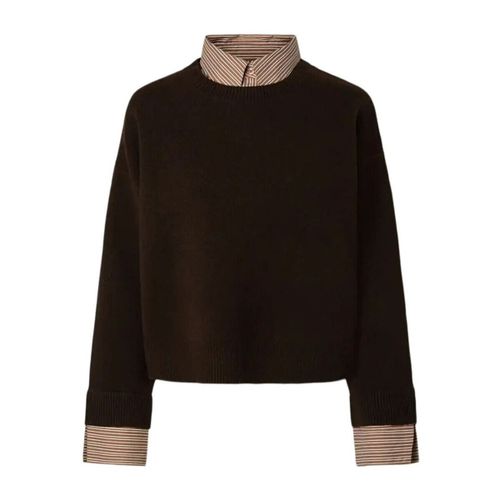 Pull 17168258 ERIT-GANACHE BROWN - Pieces - Modalova