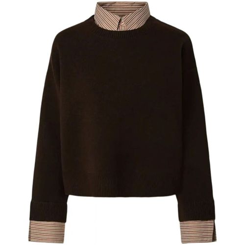 Pull 17168258 ERIT-GANACHE BROWN - Pieces - Modalova