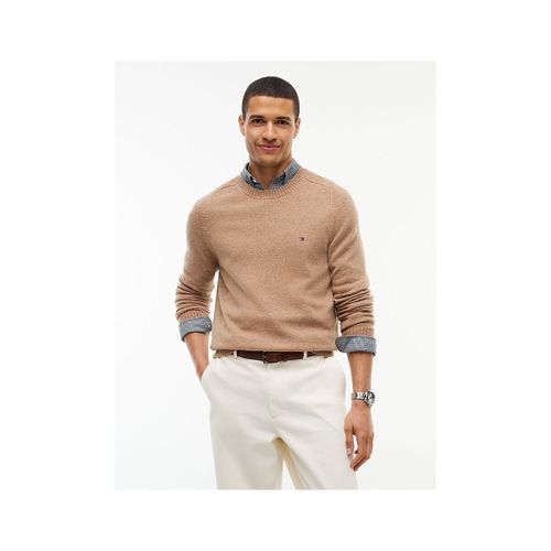 Pull MW0MW36535 LAMBSWOOL-RFG SAFARI CANVAS HTR - Tommy Hilfiger - Modalova
