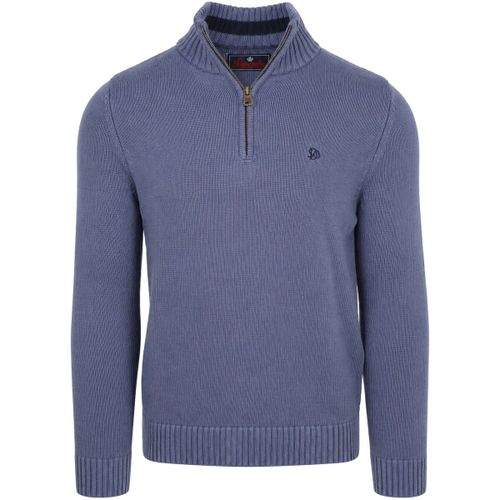 Sweat-shirt Knit Half Zip Cotton Jumper Bleu - Superdry - Modalova