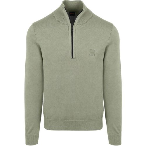 Sweat-shirt Kanobix Half Zip Pull Open Vert - BOSS - Modalova