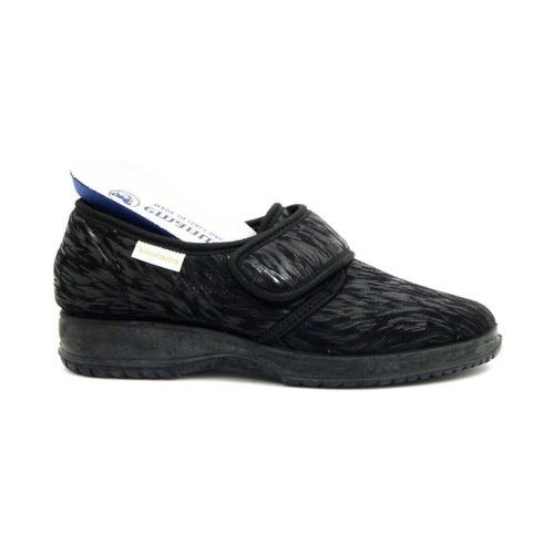 Chaussons Pantoufle, Tissu extensible, Scratch -2550CAL - Emanuela - Modalova