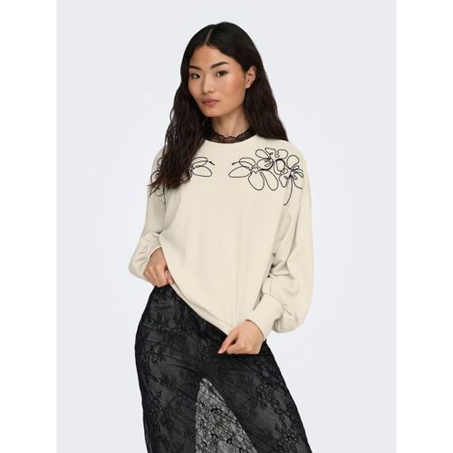 Sweat-shirt 15363824 BROOKE L/S-BIRCH - Only - Modalova